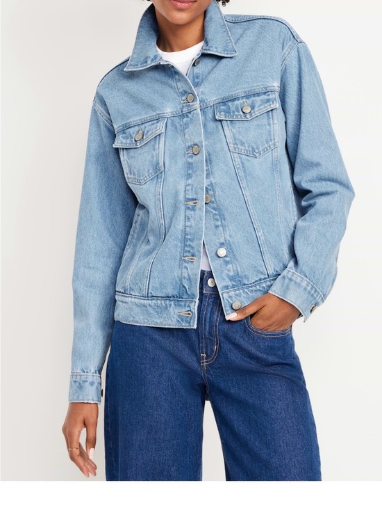 Old Navy Jackets & Blazers - Old Navy Light Blue Denim Trucker Jacket